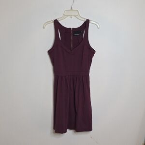 Cynthia Rowley Burgundy Dress Size Small